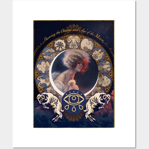 new moon in aries Wall Art by jennyariane